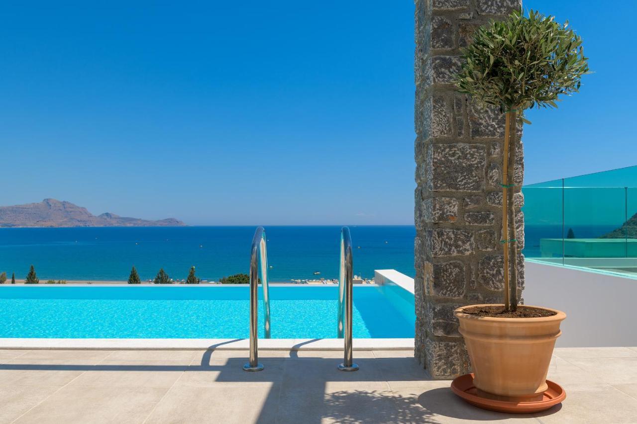Hermes With Pool & Jacuzzi In Líndos